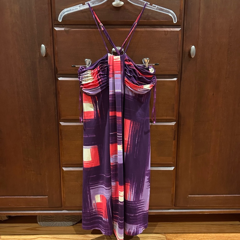 Colorful Strappy Dress